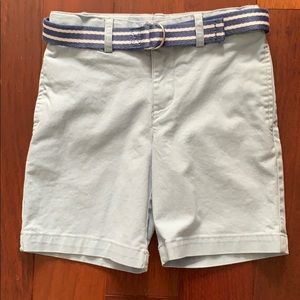 Baby blue Ralph Lauren boy dress shorts.